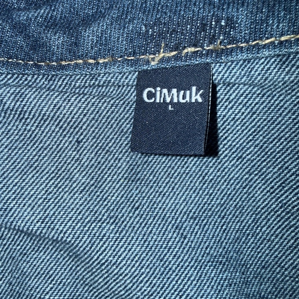 Denim Tube Top Size Large - Picture 5 of 8